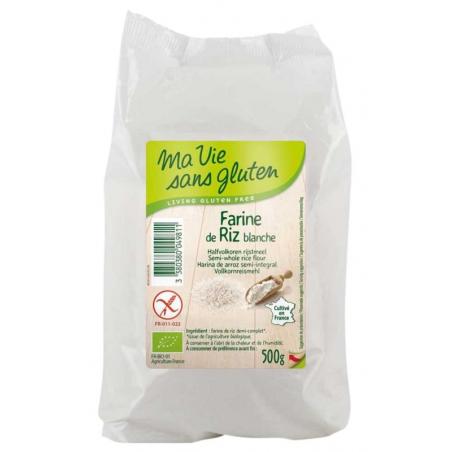 Rijstmeel wit glutenvrij bio