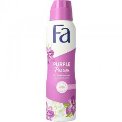 Deodorant spray purple passion