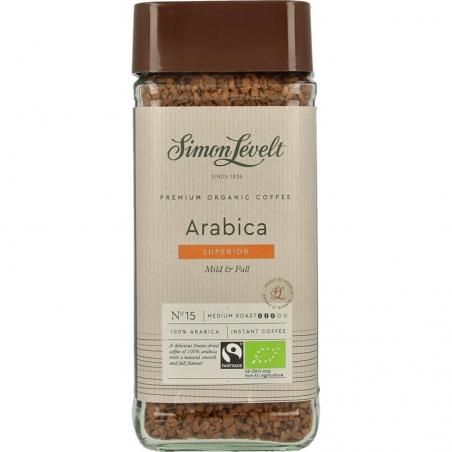 Cafe organico Arabica instant bio