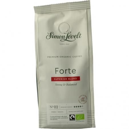 Cafe organico forte snelfilter bio