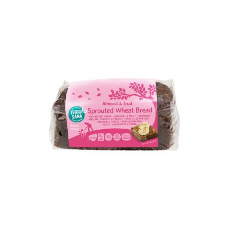 Gekiemd brood zuidvruchten amandel bio