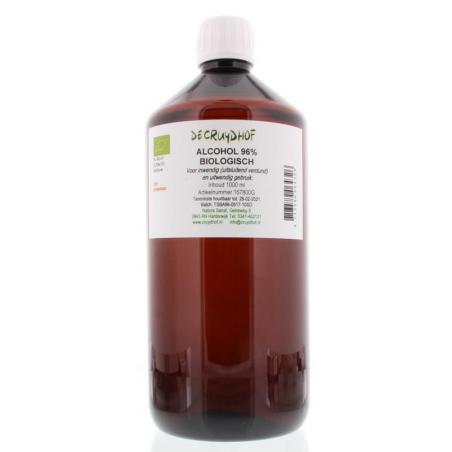 Alcohol 96% inwendig en uitwendig bio