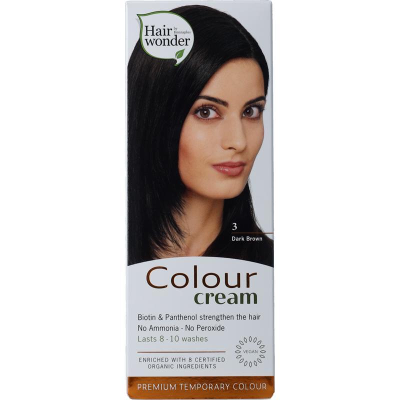 Colour cream 3 dark brown