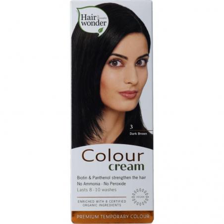 Colour cream 3 dark brown