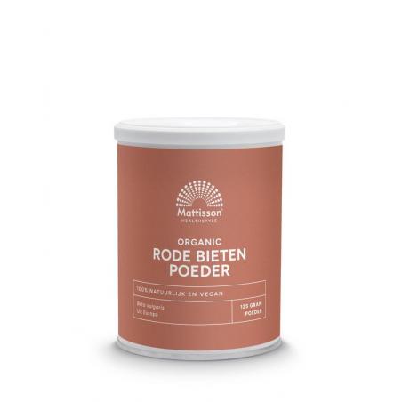 Rode bieten poeder - beta vulgaris biologisch