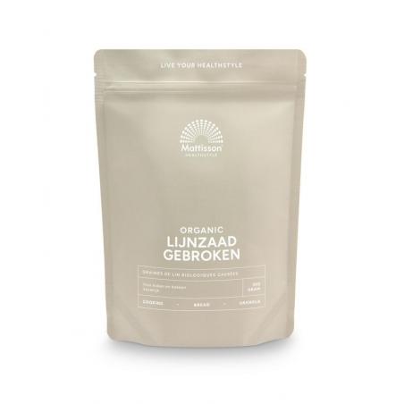 Lijnzaad gebroken omega 3 bio