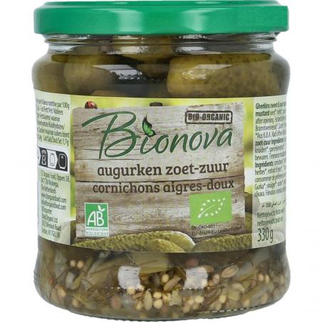 Augurken zoet zuur bio
