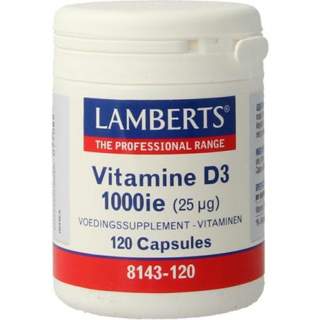 Vitamine D3 1000IE/25mcg