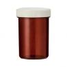 Tabletflacon 55ml bruin met dop