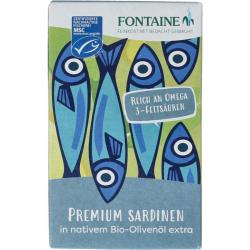 Sardines met huid en graat