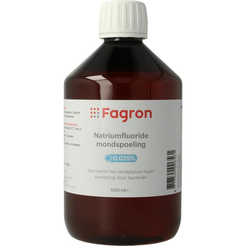 Natriumfluoride mondspoeling 0.025