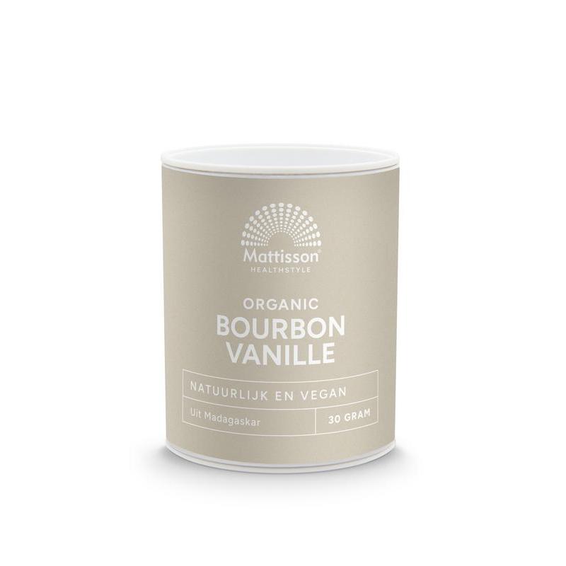 Bourbon vanille poeder bio
