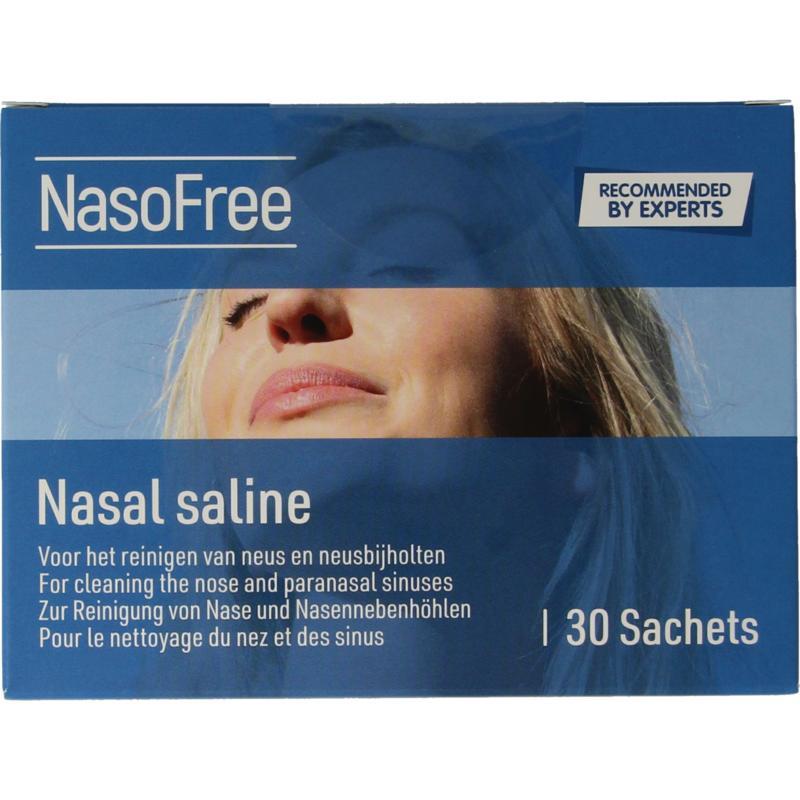 NasoFree nasaal saline spoelzout 2.5 gram