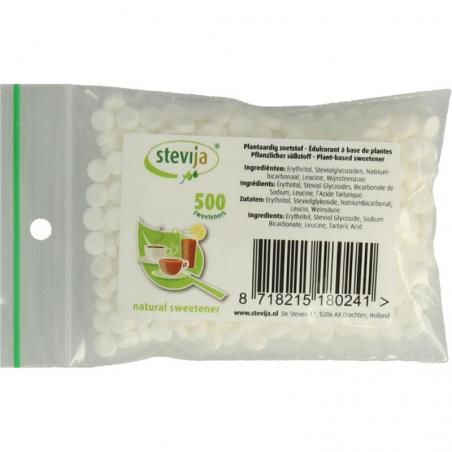 Stevia zoetjes navulzakje