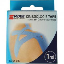 Kinesio tape blauw pre cut