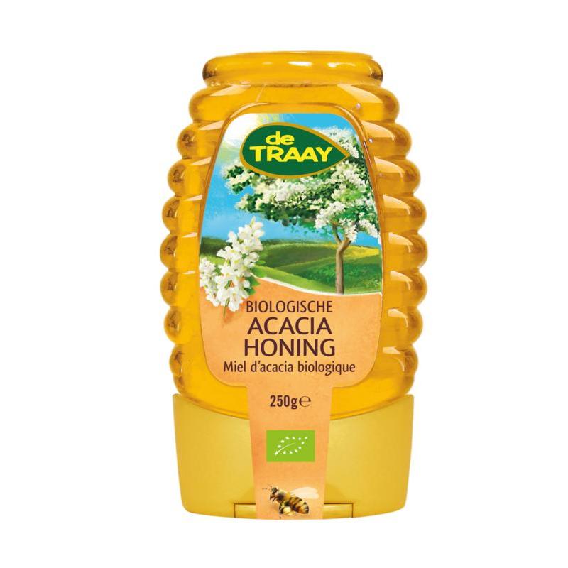Acaciahoning knijpfles bio