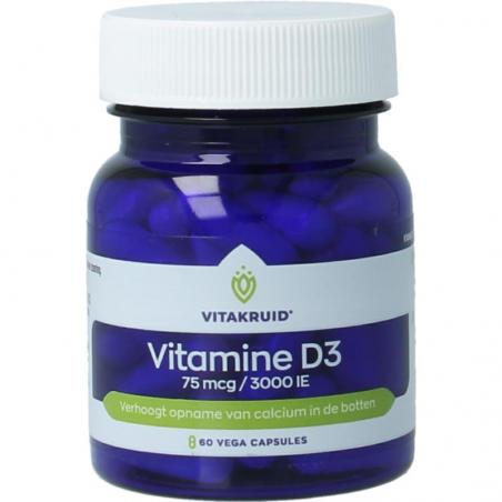Vitamine D3 75 mcg / 3000 IE