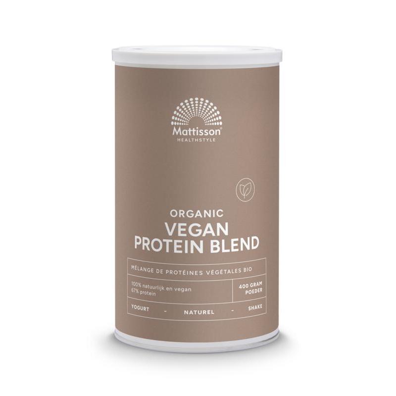 Organic vegan protein blend 67% bio