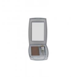Compact powder dark brown