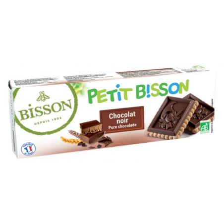 Petit theebiscuit pure chocolade bio
