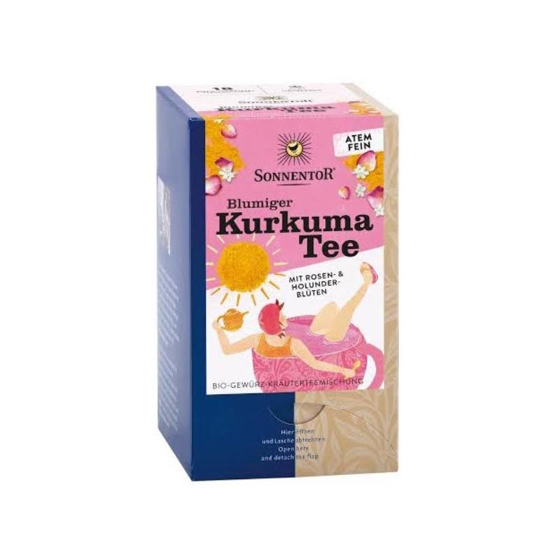 Bloemige kurkuma thee bio Bloemige kurkuma thee bio