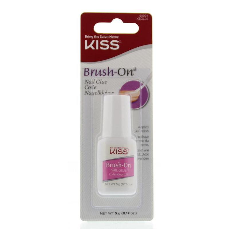 Nail glue brush on Nail glue brush on