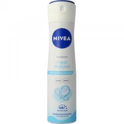 Deodorant fresh natural spray female