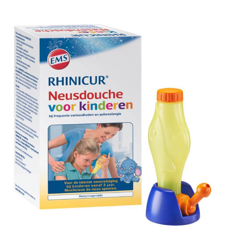 Neusdouche kind met 4 zakjes