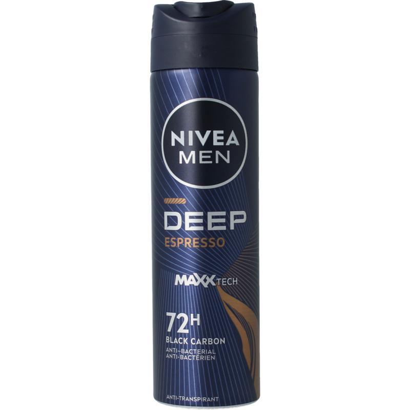 Men deodorant deep espresso spray