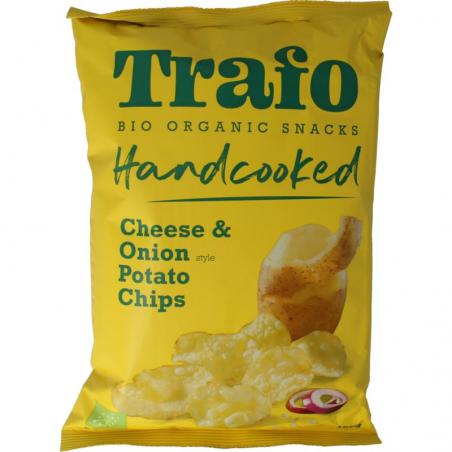 Chips handcooked kaas & ui bio