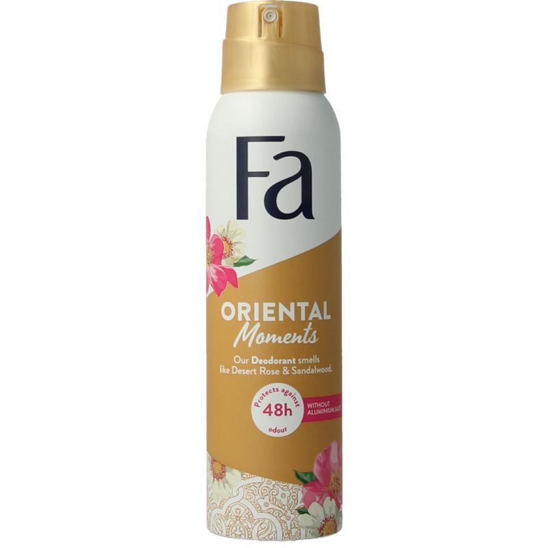 Deodorant spray oriental moments