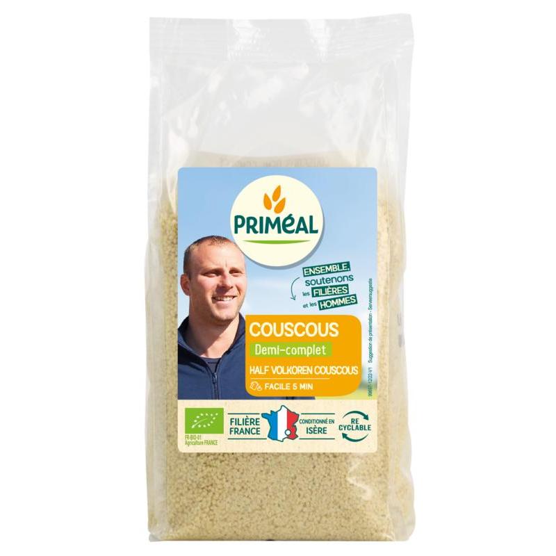 Couscous halfvolkoren bio