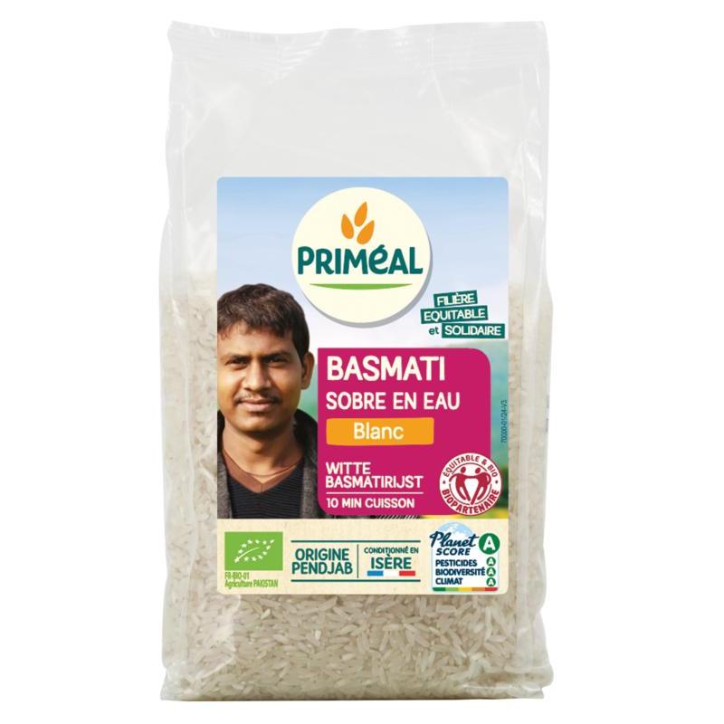 Witte basmati rijst bio