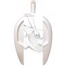 Bedpan met deksel