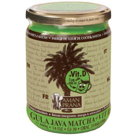 Gula java matcha + vitamine D bio