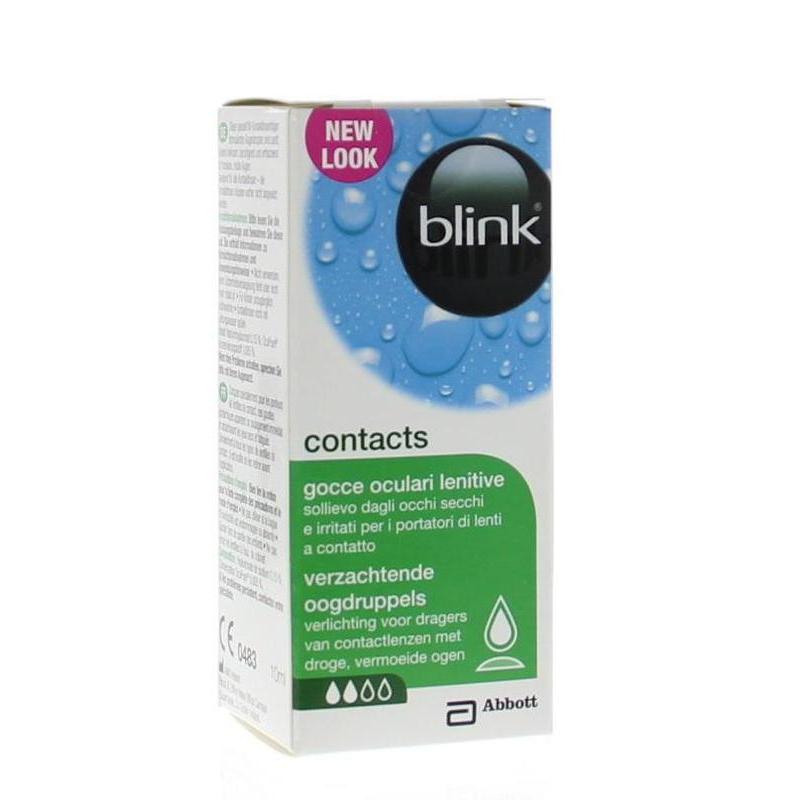 Contacts oogdruppels