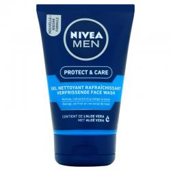 Men deep clean face wash