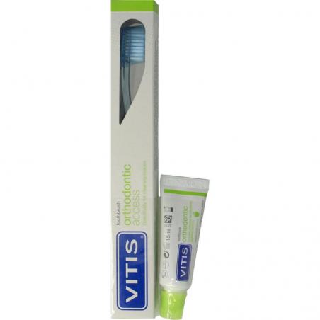 Orthodontic access borstel met sample tandpasta