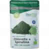Chlorella & spirulina raw powder bio