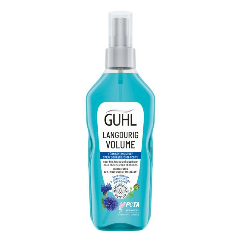 Langdurig volume fohn-active styling spray