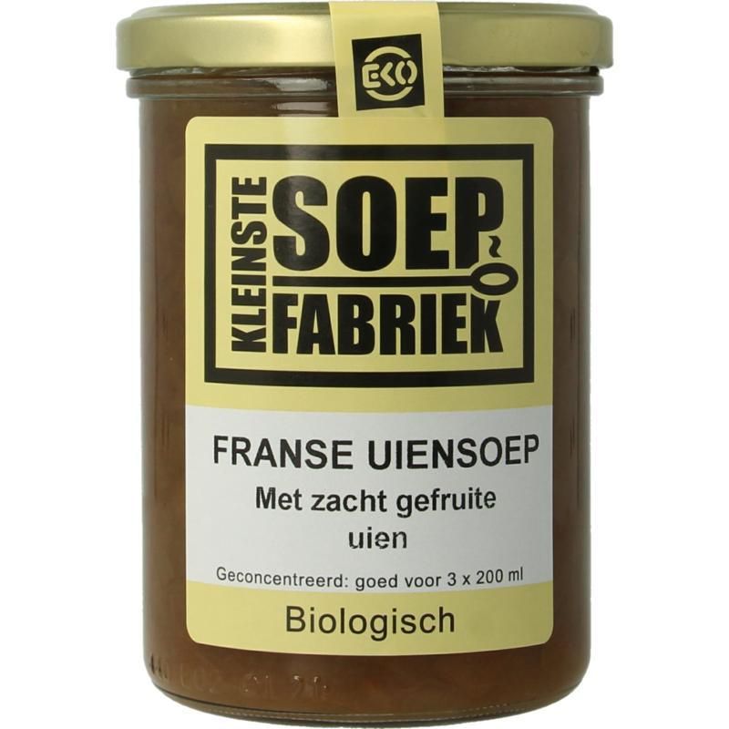 Franse uiensoep vegetarisch bio