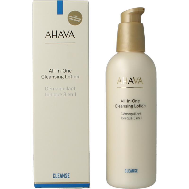 All in one toning cleanser