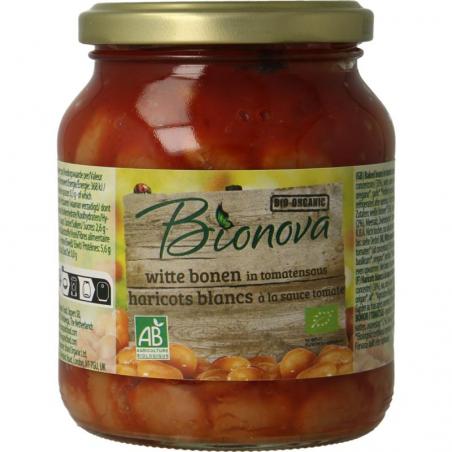 Witten bonen in tomatensaus bio