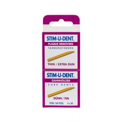 Tandenstokers dun 4 x 40 stuks