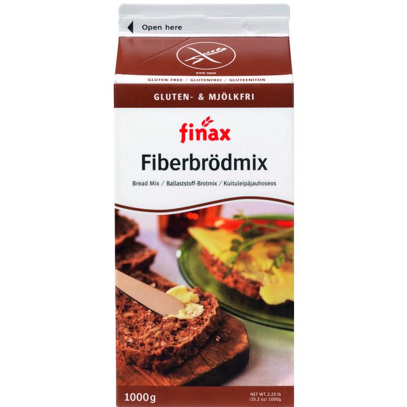 Broodmix bruin vezelrijk glutenvrij