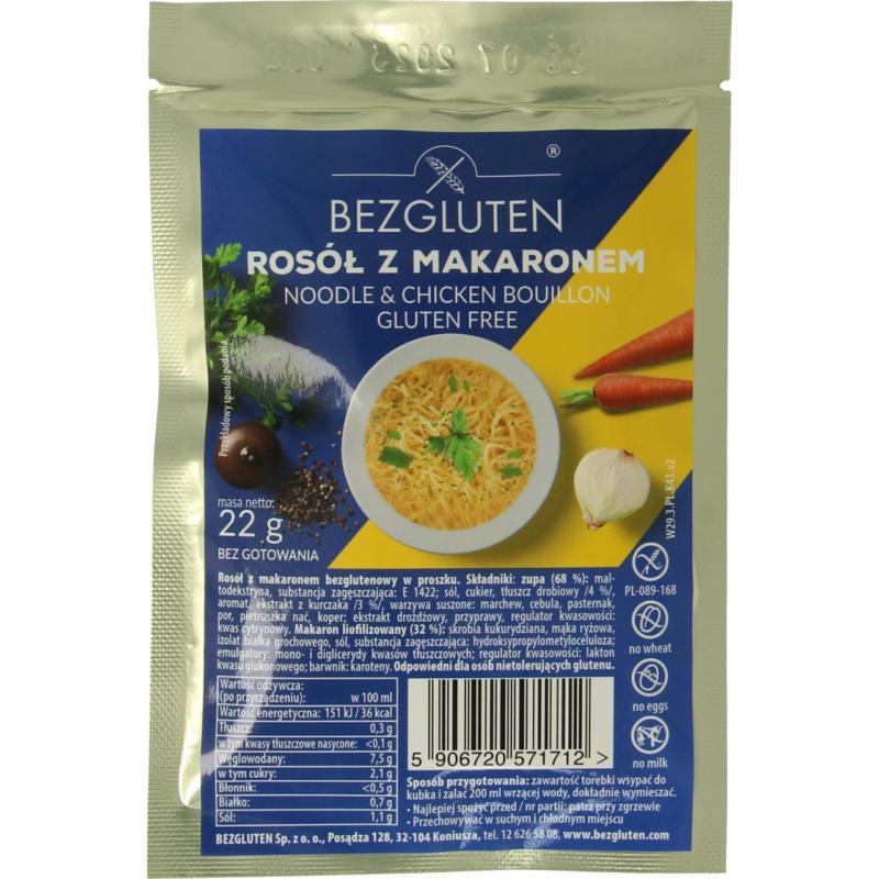 Kippensoep glutenvrij
