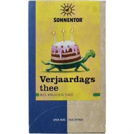 Verjaardagsthee bio
