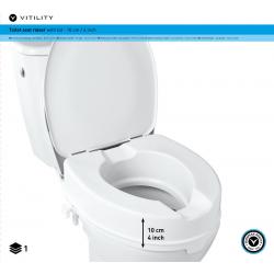 Toiletverhoger met deksel