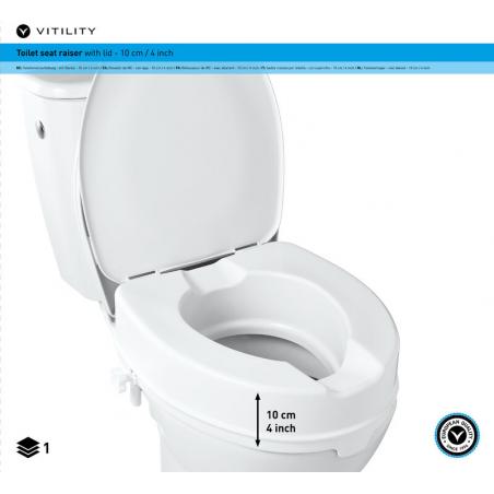 Toiletverhoger met deksel