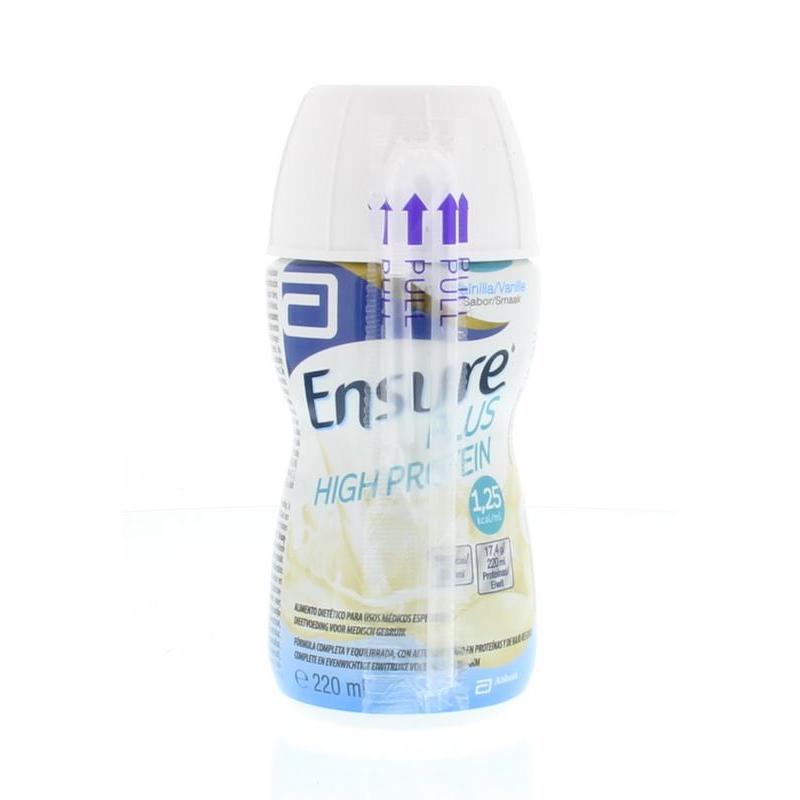Plus high protein vanille